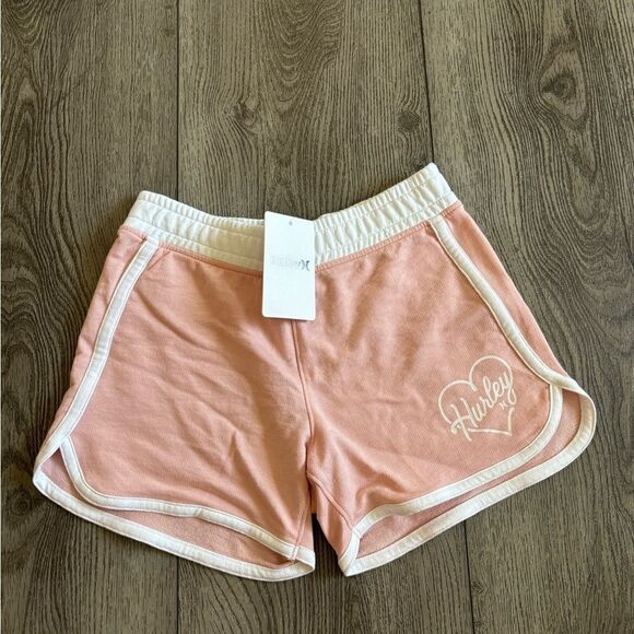 Hurley Other - Hurley Girls Shorts With Beautiful Heart Design